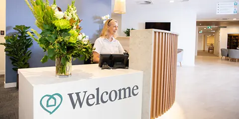 Step 2 - Come in and say hello