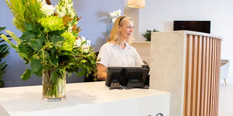 Step 2 - Come in and say hello