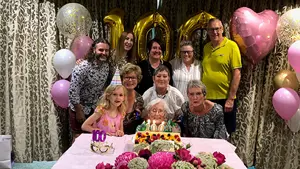 Dulcie's special birthday