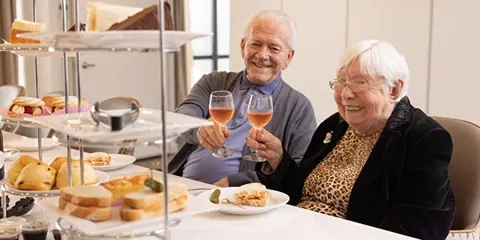 Celebrating special moments together