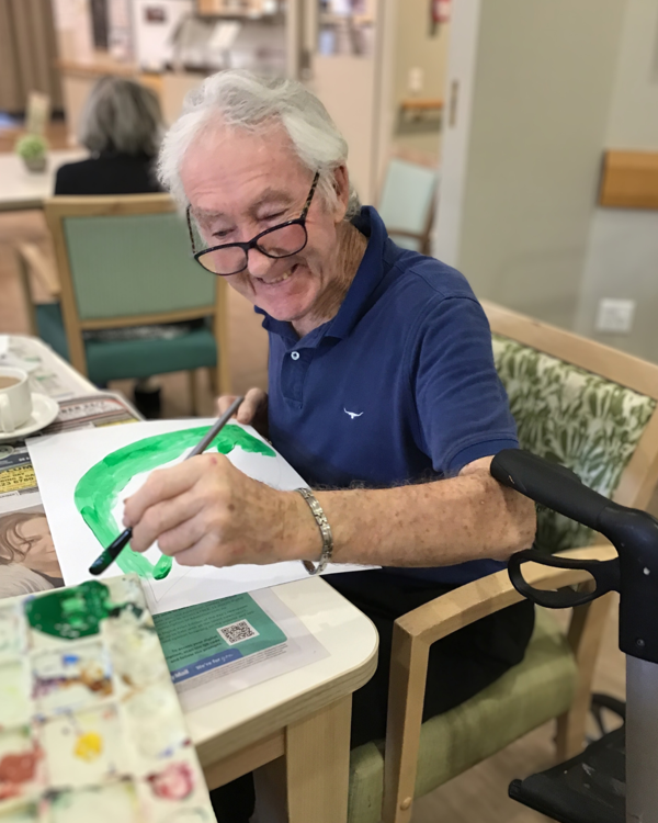 Barry’s life of colour and connection